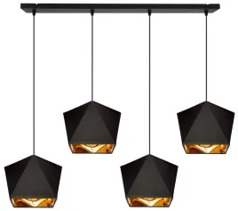 lampa-wiszaca-sufitowa-diament-zloty-srodek-led