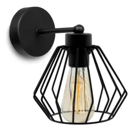 elegancka-lampa-kinkiet-retro-druciak-czarna-loft
