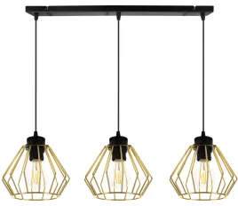lampa-wiszaca-sufitowa-zyrandol-zlota-loft-druciak