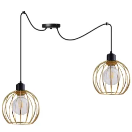 lampa-wiszaca-sufitowa-zyrandol-zloty-pajak-loft