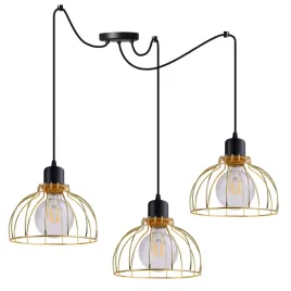lampa-wiszaca-sufitowa-zyrandol-zloty-pajak-loft