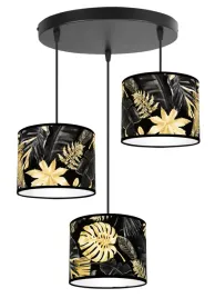 lampa-wiszaca-sufitowa-abazur-zlote-kwiaty-led