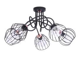 czarna-lampa-wiszaca-sufitowa-loft-klosze-z-drutu