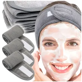 3x-opaska-kosmetyczna-ochronna-do-wlosow-na-rzep-regulowana-na-wlosy-szara