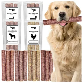 przysmak-dla-psa-100percent-naturalne-gryzak-12-szt-rollsy-kabanosy-smaczki-170g