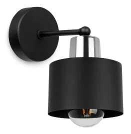 lampa-scienna-kinkiet-plafon-klosz-czarny-led