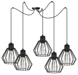 lampa-wiszaca-sufitowa-zyrandol-czarna-loft-pajak
