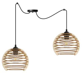 lampa-wiszaca-zyrandol-sufitowa-drewno-klosz-led