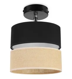 lampa-sufitowa-kinkiet-abazur-juta-20-cm-czarny