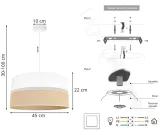 lampa-wiszaca-zyrandol-sufitowa-abazur-45-cm-bialy-pomieszczenie-biuro-jadalnia-korytarz-schody-kuchnia-lazienka-salon-sypialnia