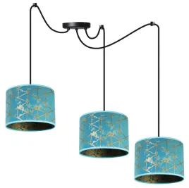 lampa-wiszaca-sufitowa-abazur-pajak-wzor-zloto