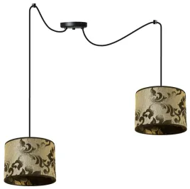 lampa-wiszaca-sufitowa-abazur-zloty-wzor-pajak