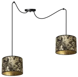 lampa-wiszaca-sufitowa-abazur-zloty-wzor-pajak