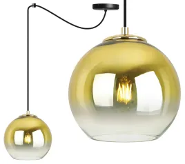 lampa-wiszaca-zyrandol-sufitowa-zlota-klosz-20-cm