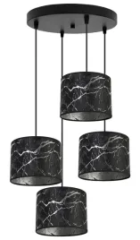 lampa-wiszaca-zyrandol-sufitowa-abazur-wzor-srebro