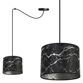 lampa-wiszaca-sufitowa-abazur-pajak-marmur-srebrny