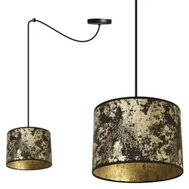 lampa-wiszaca-sufitowa-abazur-zloty-wzor-pajak