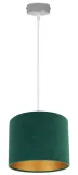 elegancka-lampa-wiszaca-zloty-abazur-welur-wybor-zasilanie-sieciowe