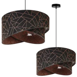 lampa-wiszaca-zyrandol-sufitowa-abazur-miedz-wzor