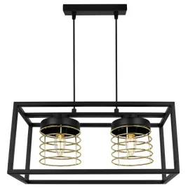 lampa-wiszaca-klatka-elegancka-metalowy-klosz