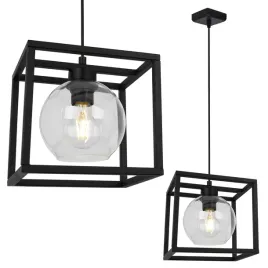 lampa-wiszaca-klatka-elegancka-szklana-kula