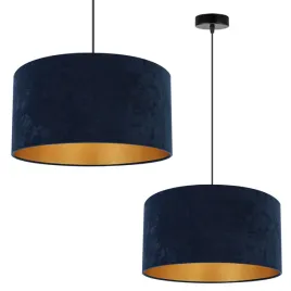 lampa-wiszaca-zyrandol-sufitowa-zloty-abazur-welur