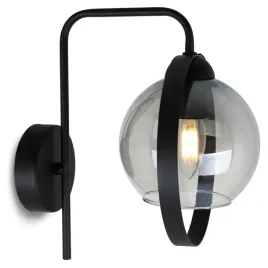nowoczesna-lampa-kinkiet-szklany-grafit-pierscien