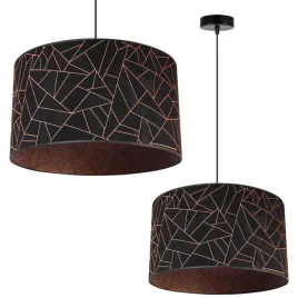 lampa-wiszaca-zyrandol-sufitowa-abazur-miedz-wzor