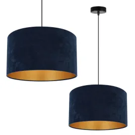 lampa-wiszaca-zyrandol-sufitowa-zloty-abazur-welur