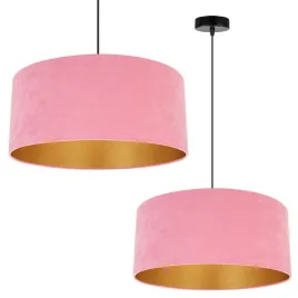 lampa-wiszaca-zyrandol-sufitowa-zloty-abazur-welur