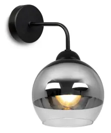 elegancka-lampa-kinkiet-szklany-klosz-chrom-led