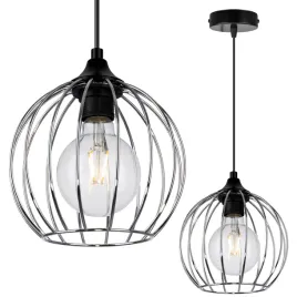 lampa-wiszaca-sufitowa-plafon-druciak-chrom-led