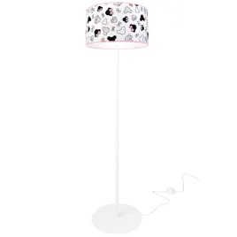 lampa-stojaca-loft-dziecieca-abazur-wzor-led