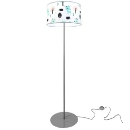 lampa-stojaca-loft-dziecieca-abazur-wzor-led