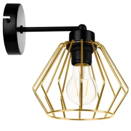 lampa-scienna-kinkiet-zlota-plafon-led-z-drutu