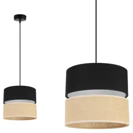 lampa-wiszaca-zyrandol-sufitowa-abazur-20cm-czarny