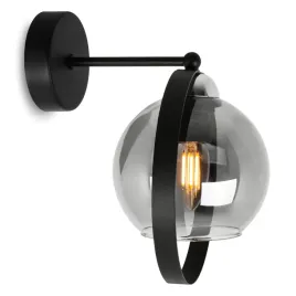 nowoczesna-lampa-kinkiet-szklany-grafit-pierscien