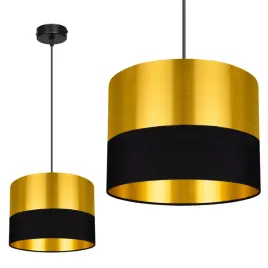 lampa-wiszaca-sufitowa-abazur-zlota-led