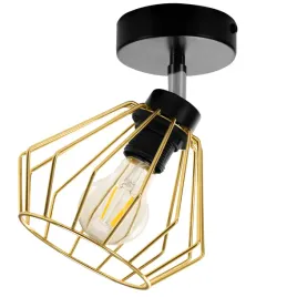 lampa-wiszaca-sufitowa-zyrandol-zlota-plafon-led