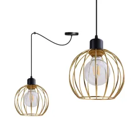 lampa-wiszaca-sufitowa-zyrandol-zloty-pajak-loft