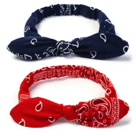 2x-opaska-do-wlosow-kokardka-na-gumce-bandana-na-glowe-damska-pin-up-zestaw