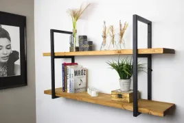 polka-scienna-regal-wiszacy-loft-industrialna-drewniana-metalowa-60cmx25cm