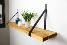 polka-loft-scienna-wiszaca-rustykalna-drewniana-gruba-do-salonu-80cm