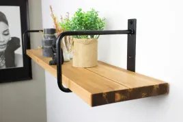 polka-loft-scienna-rustykalna-drewniana-gruba-do-salonu-145cm