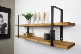 polka-gruba-sosnowa-drewniana-podwojna-industrialna-wiszaca-60cmx20cm