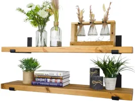 polka-loftowa-wiszaca-scienna-lite-drewno-na-kwiaty-do-salonu-160cm-x20cm