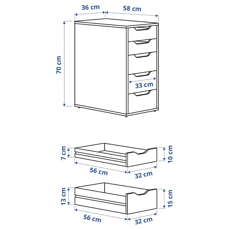 ikea-alex-komoda-biala-bejca-imitacja-debu-36x70-cm