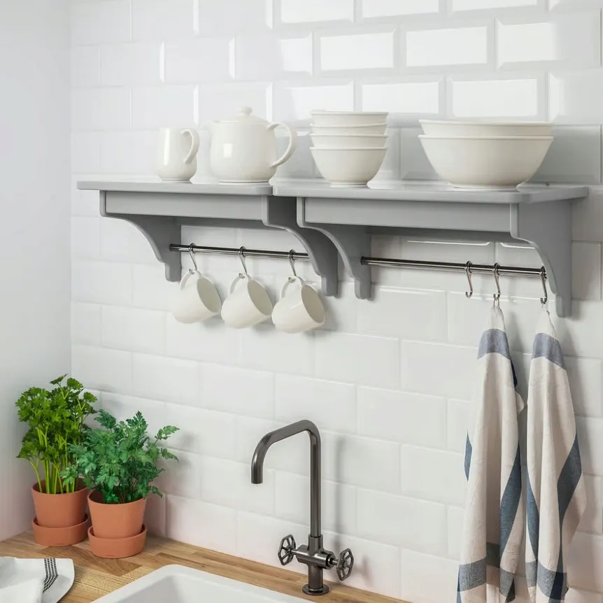 ikea-tornviken-polka-scienna-szara-50-cm