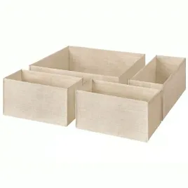 ikea-bollosund-organizery-do-szuflad-4-szt-bezowy