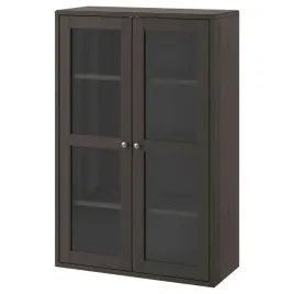 ikea-havsta-witryna-czarnobraz-123x35x81-cm